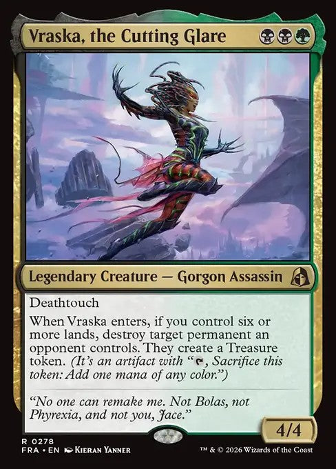 Vraska, the Cutting Glare [ #0278 ] (FRA-R)