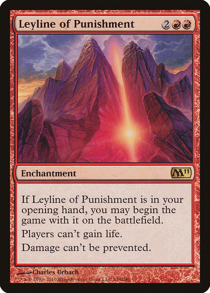 Leyline of Punishment (M11-R-FOIL)