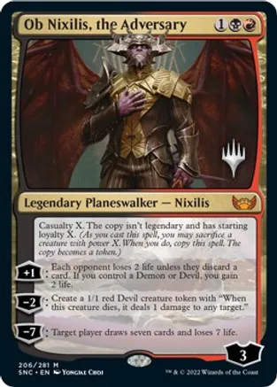Ob Nixilis, the Adversary [ #206/281 ] (SNC-M)