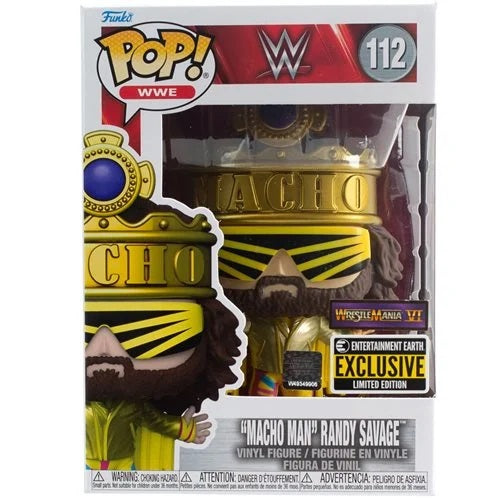 POP Figure: WWE #0112 - "Macho Man" Randy Savage (Metallic) (EE)