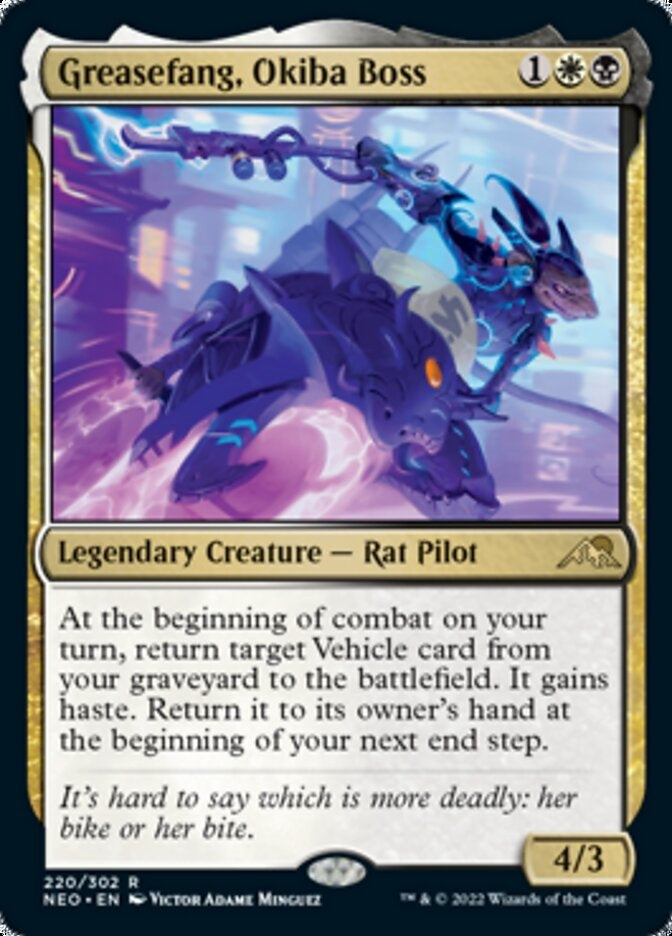 Greasefang, Okiba Boss [ #220/302 ] (NEO-R)