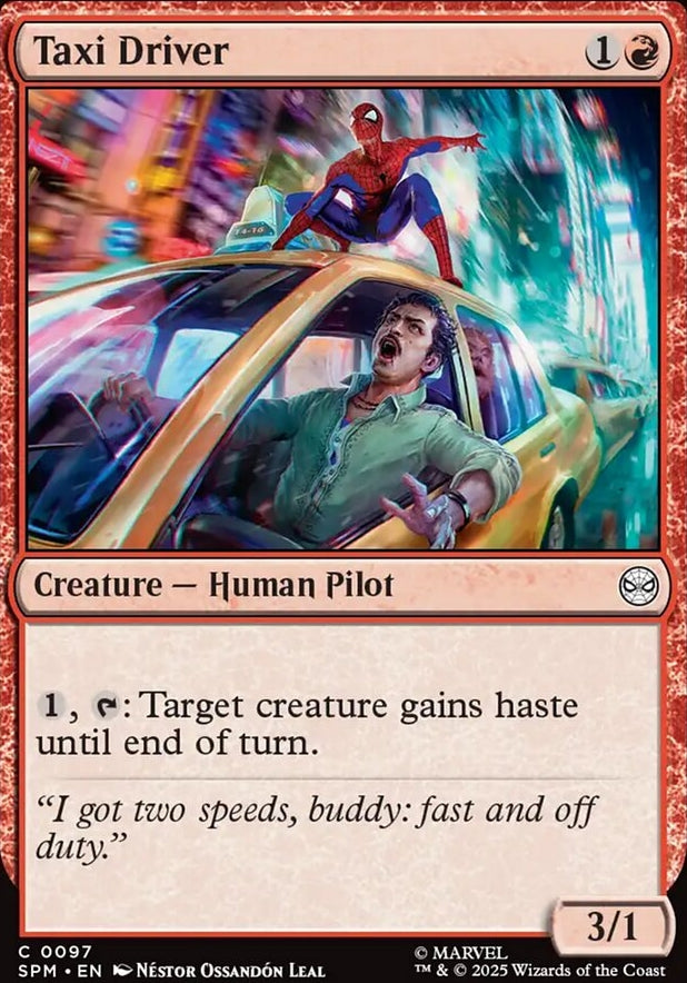 Taxi Driver [ #0097 ] (SPM-C)