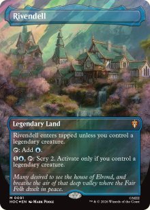 Rivendell [ #0091 Borderless Surge Foil ] (HOC-M)