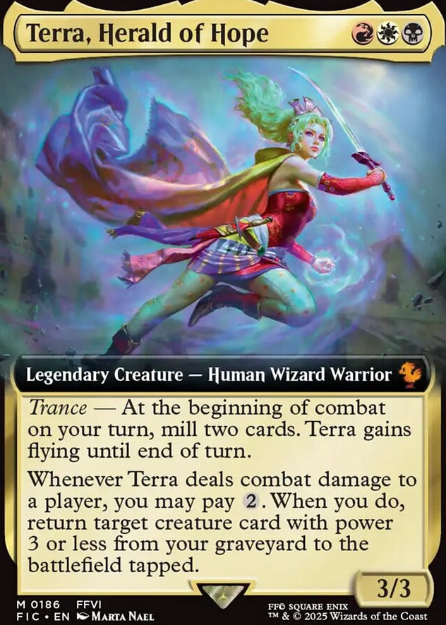 Terra, Herald of Hope [ #0186 Extended Art ] (FIC-M)