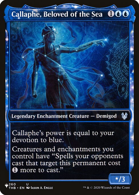 Callaphe, Beloved of the Sea [#260 Showcase] (THB-U-LIST)