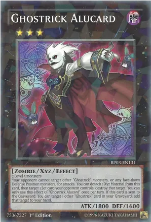 Ghostrick Alucard (Shatterfoil) (BP03-EN131) Shatterfoil Rare - Near Mint 1st Edition