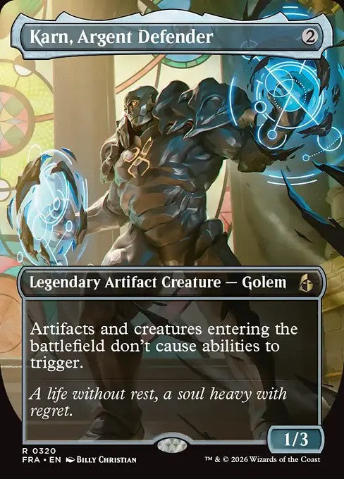Karn, Argent Defender [ #0320 Borderless Echoed Pairs ] (FRA-R)