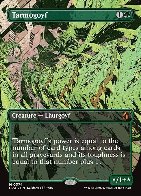 Tarmogoyf [ #0374 Borderless Braintwister Series ] (FRA-M)
