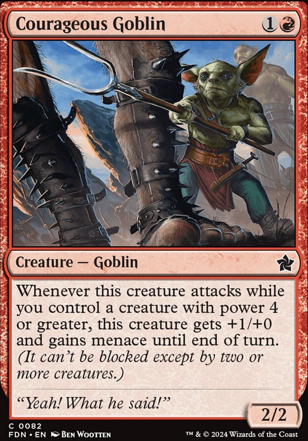 Courageous Goblin [