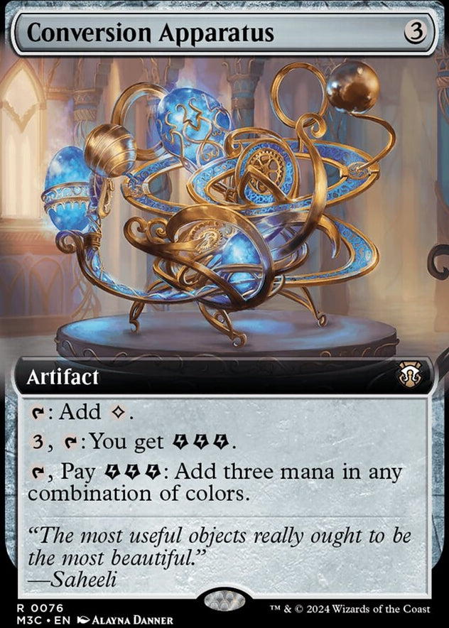 Conversion Apparatus [#0076 Extended Art Ripple Foil] (M3C-R)