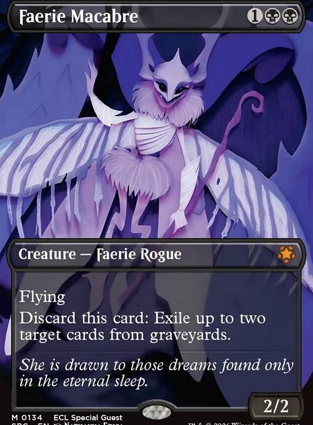 Faerie Macabre [ #0134 Borderless ] (SPG-M)