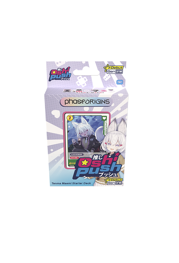Oshi Push TCG: Phase Origins - Tenma Maema Starter Deck