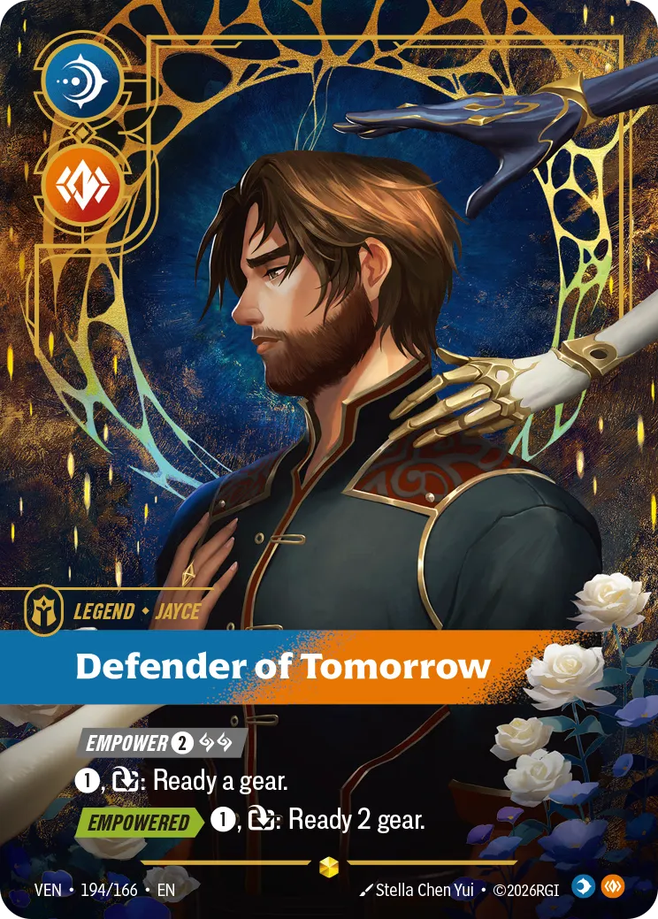 Jayce - Defender of Tomorrow (Overnumbered) - 194/166 (VEN) Rare