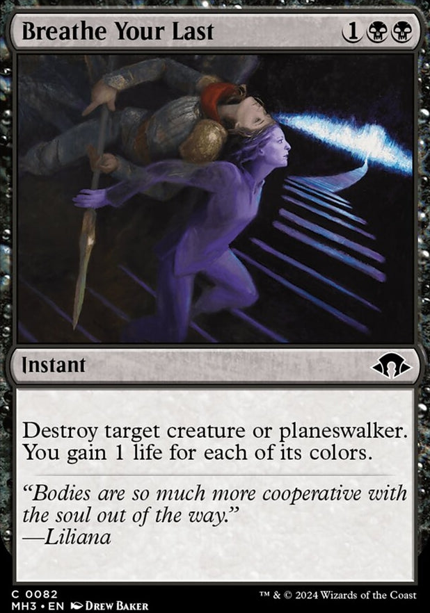 Breathe Your Last [#0082] (MH3-C-FOIL)