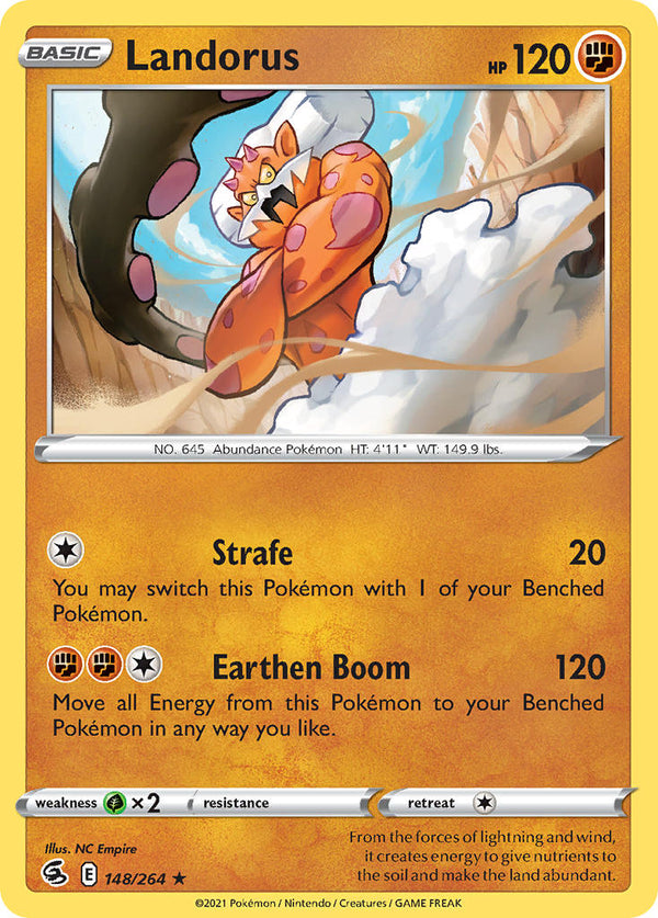 Landorus - 148/264 (SWSH08) Holo Rare - Near Mint Holofoil