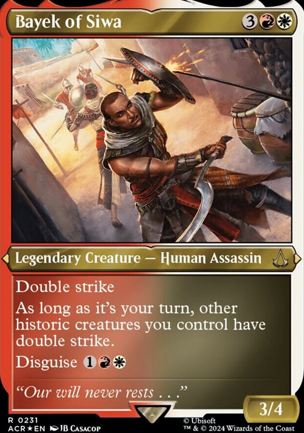 Bayek of Siwa [#0231 Etched Foil] (ACR-R)
