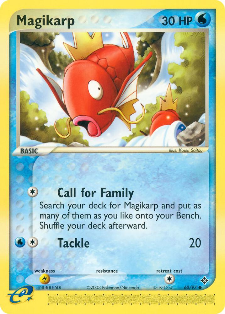 Magikarp - 60/97 (DR) Common Near Mint