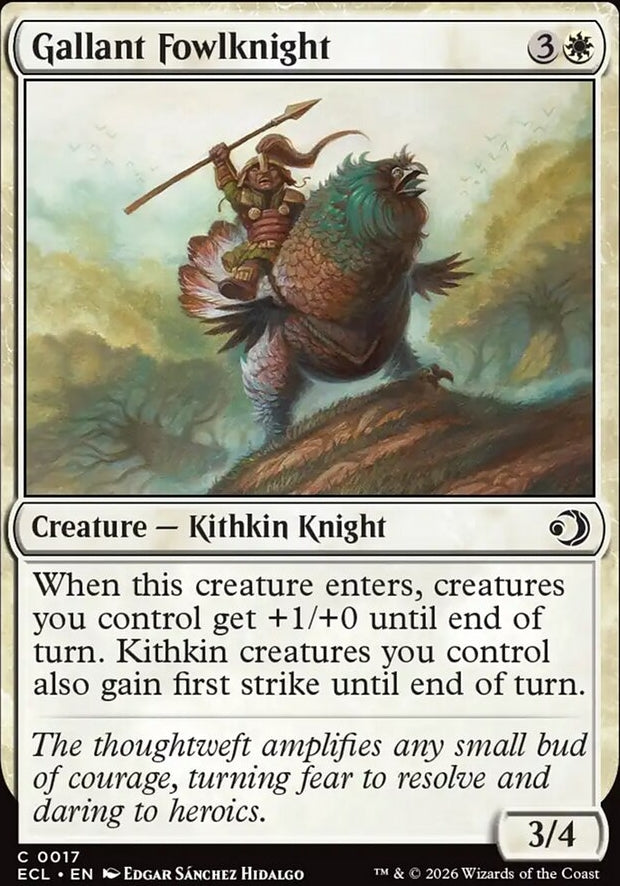 Gallant Fowlknight [ #0017 ] (ECL-C)