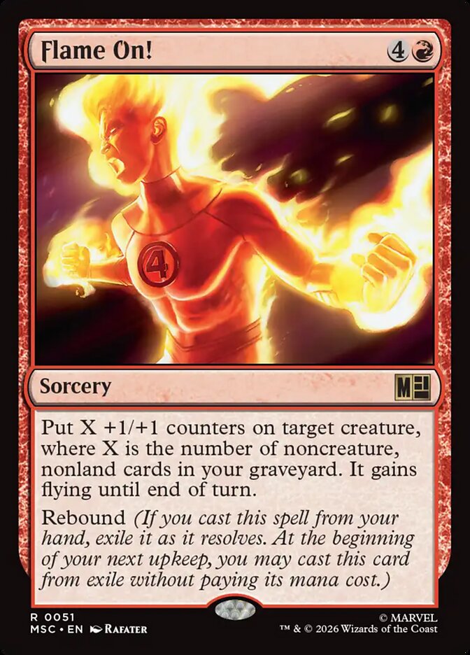 Flame On! [ #0051 Surge Foil ] (MSC-R)