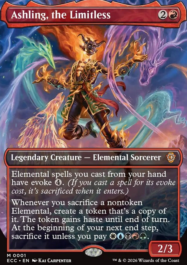 Ashling, the Limitless [ #0001 Borderless ] (ECC-M)