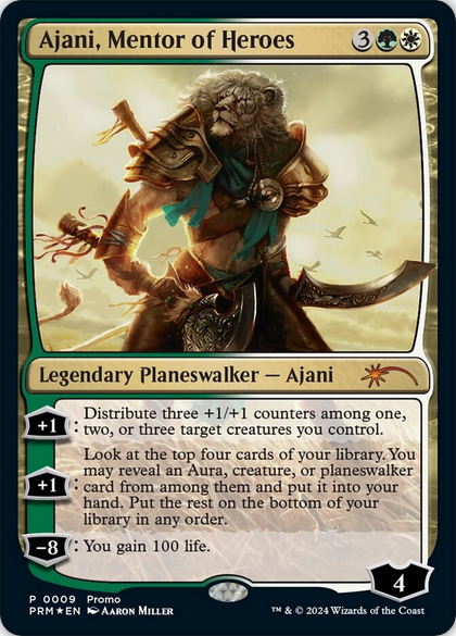 Ajani, Mentor of Heroes (PRES-M)