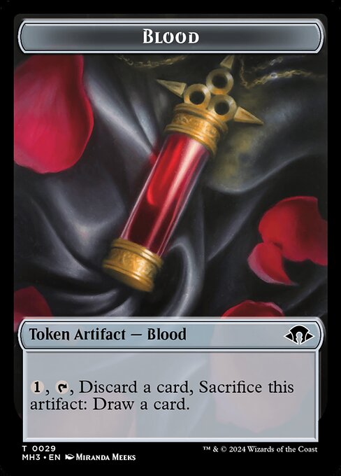 Servo Token [#0033] (MH3-T-Foil) // Blood Token [#0029] (MH3-T-Foil)