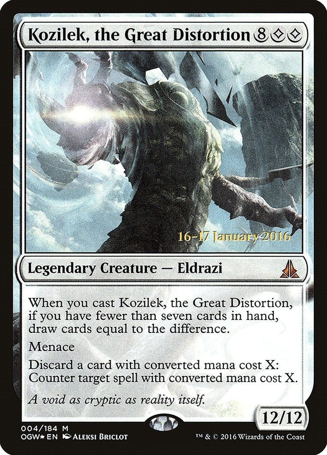 Kozilek, the Great Distortion (OGW-M-PRE)