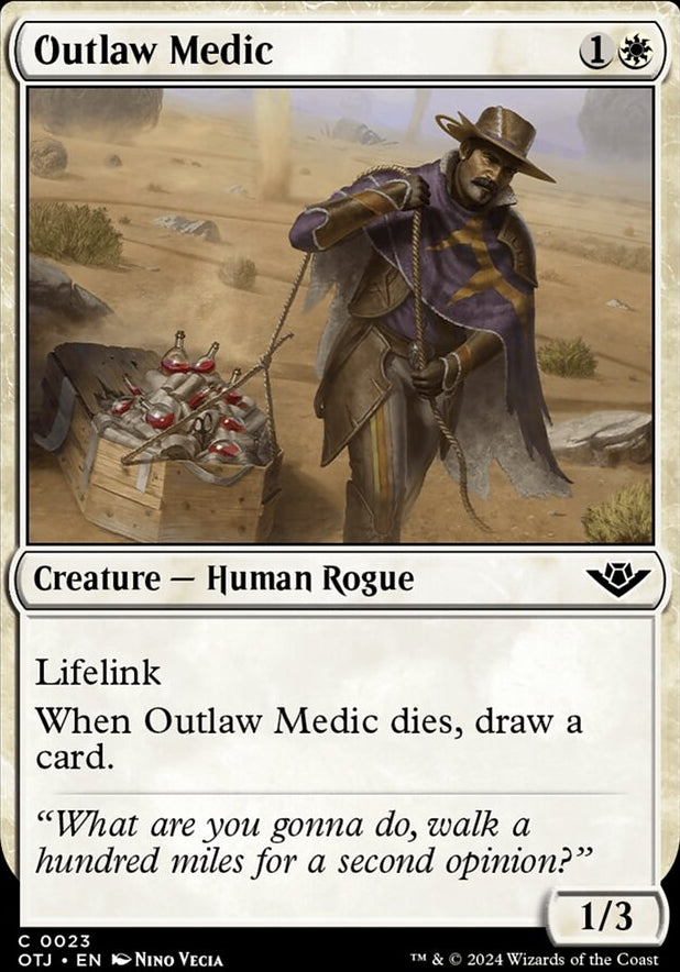 Outlaw Medic [#0023] (OTJ-C-FOIL)