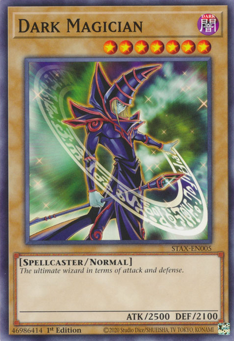 Dark Magician (STAX-EN005) Common - Near Mint 1st Edition