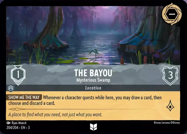 The Bayou - Mysterious Swamp (Into the Inklands 204/204) Uncommon - Near Mint