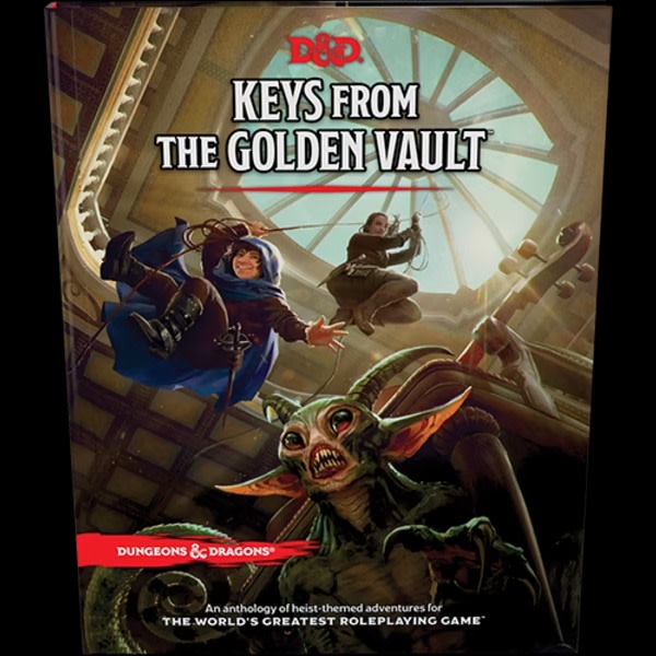 D&D 5E: Adventure Collection - Keys from the Golden Vault - For Levels 1-11 (USED)