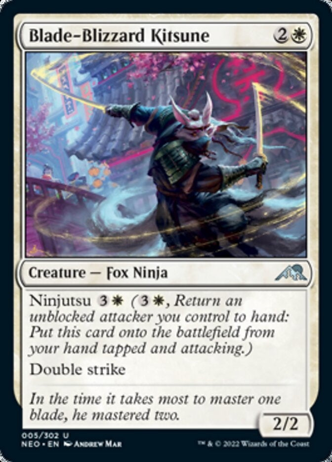 Blade-Blizzard Kitsune [ #005/302 ] (NEO-U)
