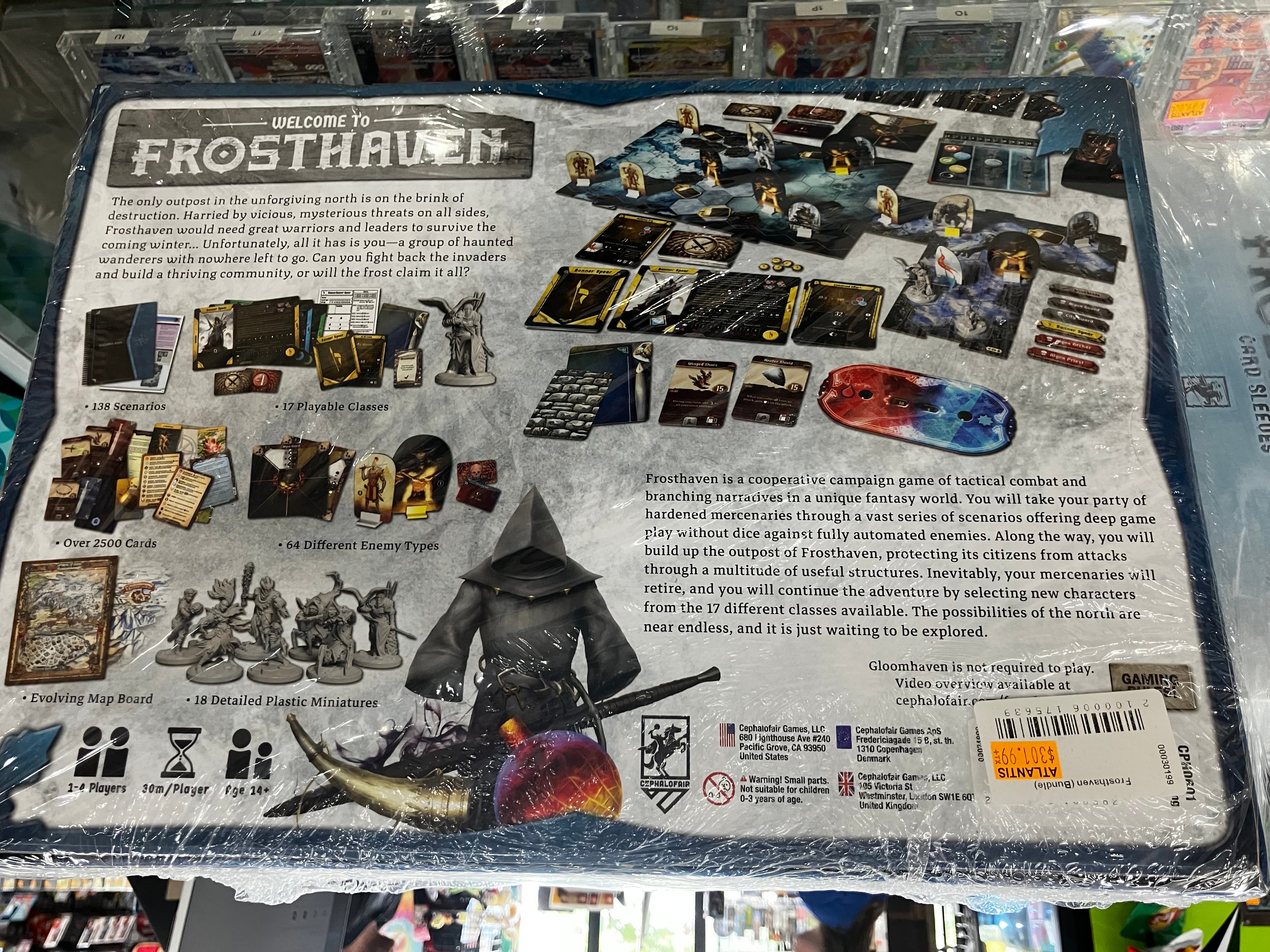 Frosthaven (Bundle) Base Game, Stickers, and Solo Scenarios