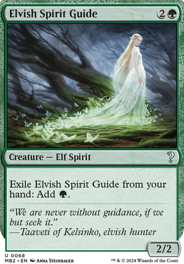 Elvish Spirit Guide [#0068 White-Border] (MB2-U)