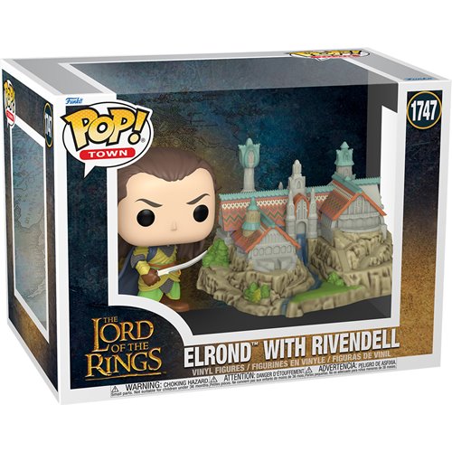 POP Figure Towns: Lord of the Rings #1747 - Elrond with Rivendell