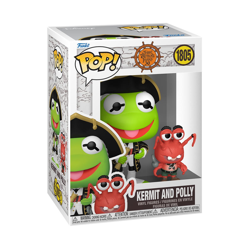 POP Figure: Muppets Treasure Island #1805 - Kermit and Polly