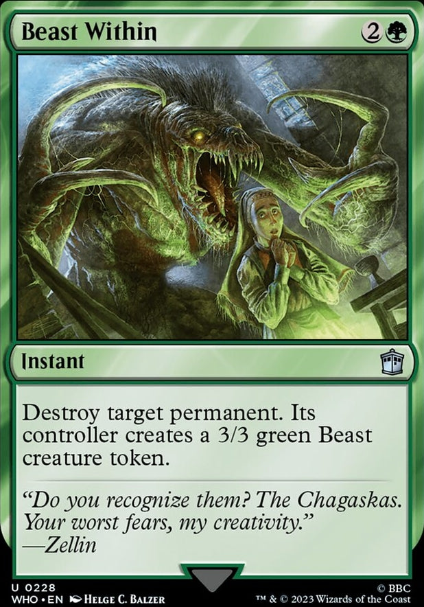 Beast Within [#0228 Reprint] (WHO-U)