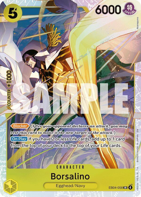 Borsalino - Adventure on Kami's Island (EB04-058) (OP15-EB04)
