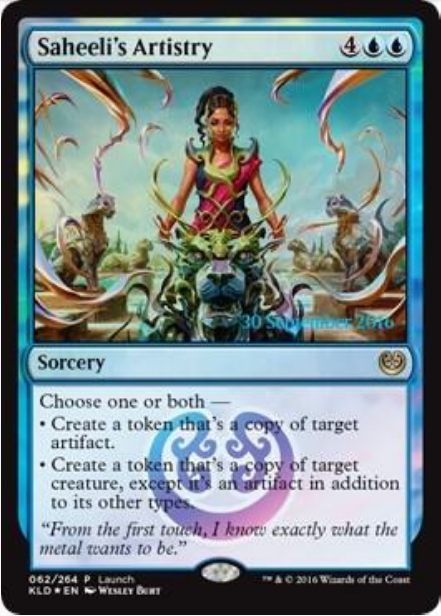 Saheeli's Artistry (KLD-R-LPP)