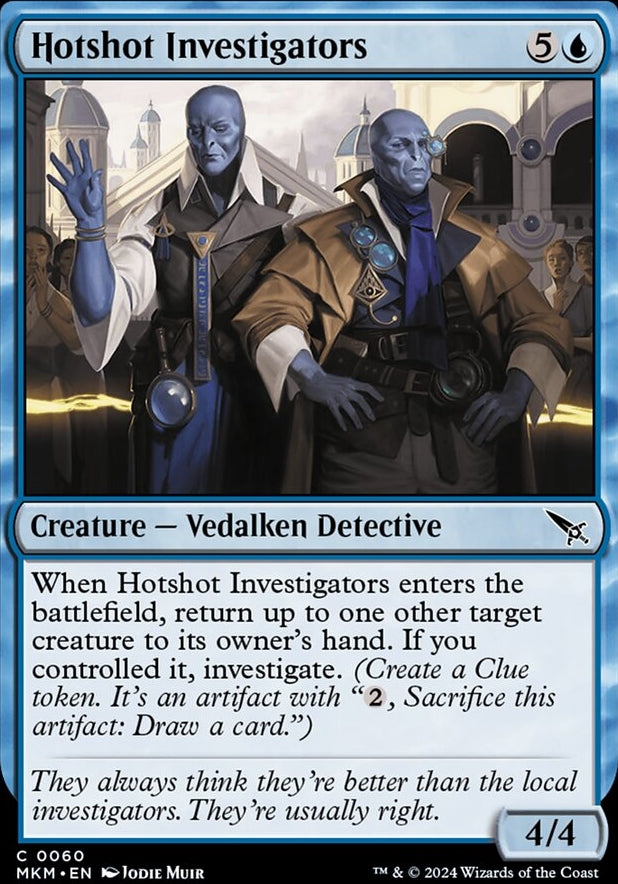 Hotshot Investigators [#0060] (MKM-C-FOIL)