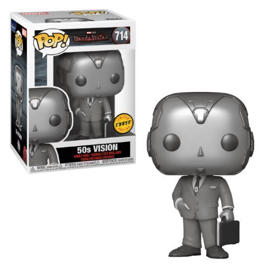 POP Figure: Marvel WandaVision #0714 - 50's Vision (B&W) (Chase)