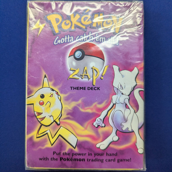 pokemon zap theme deck card list Pokemon TCG: Zap (Base Set) Theme Deck (Sealed)