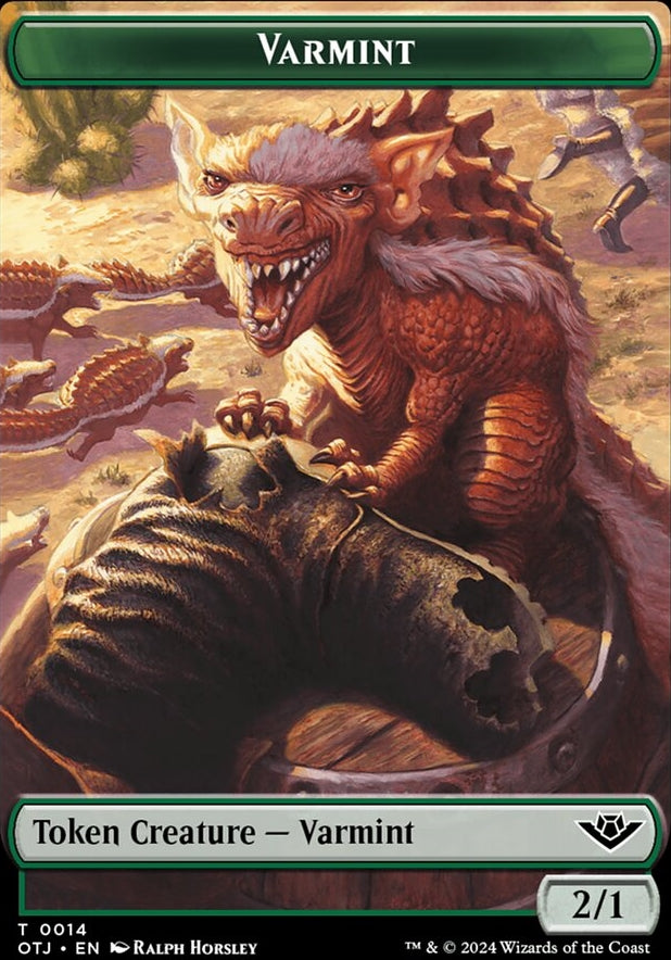 Varmint Token [#0014] (OTJ-T)