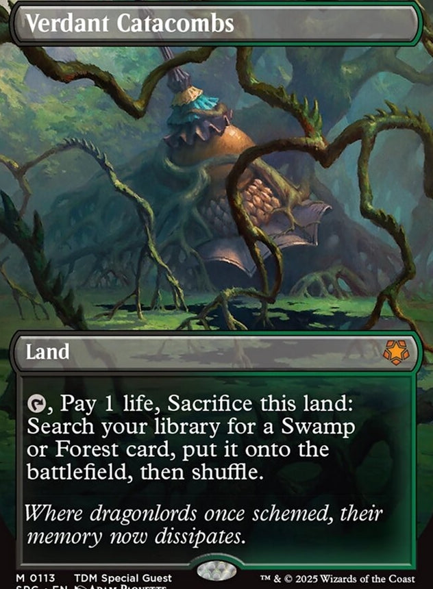 Verdant Catacombs  [ #0113 Borderless ] (SPG-M)