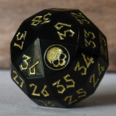 Swamp Mana Spindown Metal D40