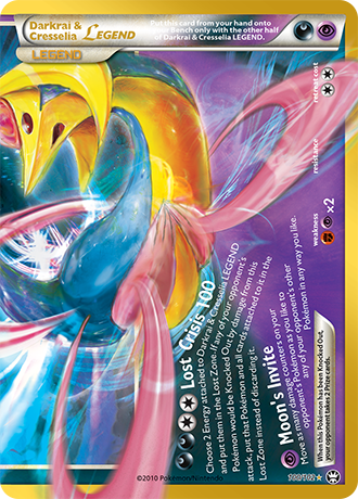 Darkrai & Cresselia Legend (Bottom) - 100/102 (30C) Classic Collection