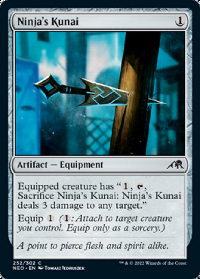 Ninja's Kunai [ #252/302 ] (NEO-C)