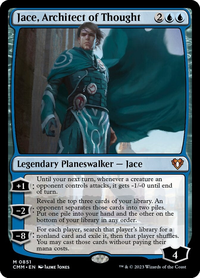 Jace, Architect of Thought [#0851 Reprints] (CMM-M)