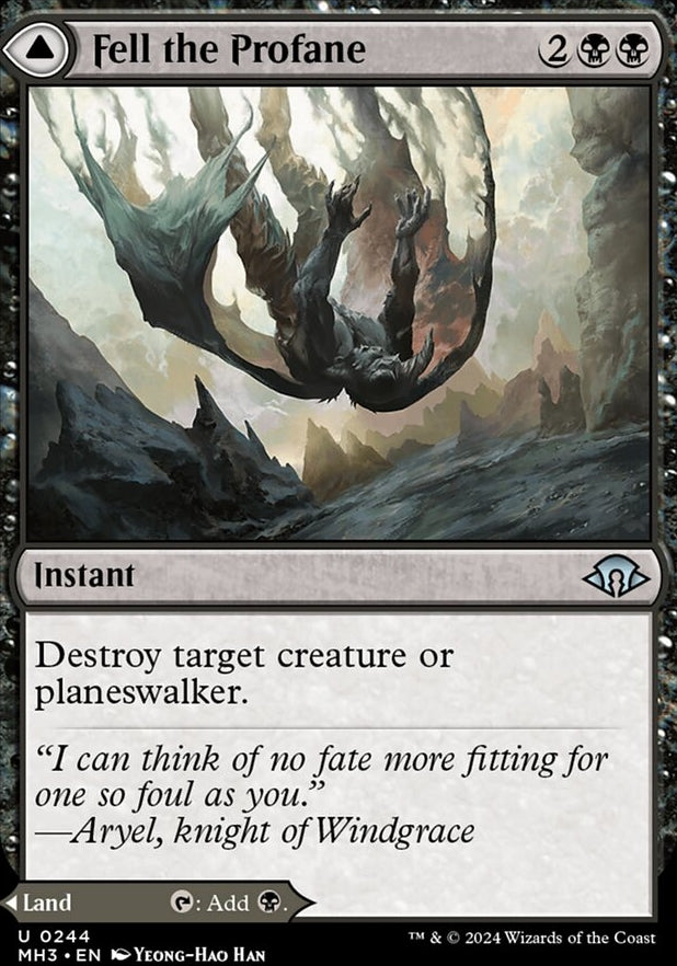 Fell the Profane // Fell Mire [#0244] (MH3-U)