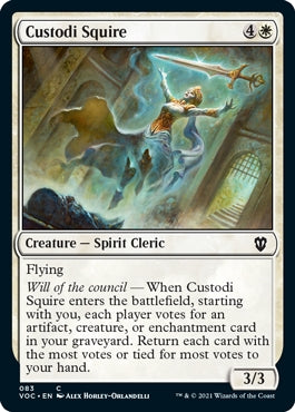 Custodi Squire [ #0083 ] (VOC-C)